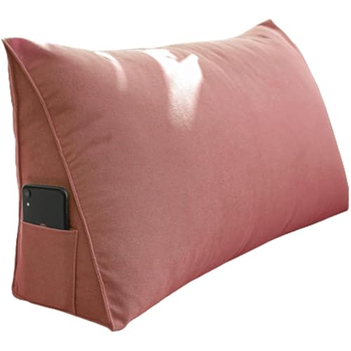 CPCPC Kissen, weiches dreieckiges Nachttischkissen, langes Bettkissen for Kopfteil, doppeltes Nachttischkissen, dreieckiges Kissen, 35 x 20 cm, erhöht Komfort und Unterstützung von CPCPC