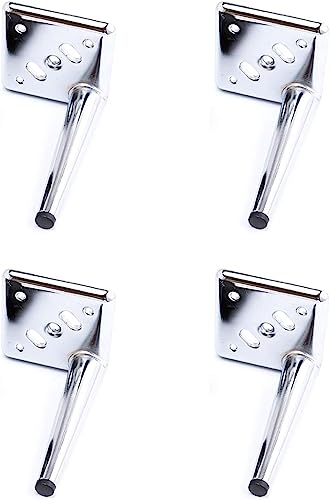 CPCPC Möbelfüße, 4 Stück Sofabeine aus Metall – Moderne Stützfüße aus Eisen for DIY-Möbel, Ersatzbeine for Sofa, Ottomane, TV-Ständer und Schränke – Stilvolles Gold-Finish und robust von CPCPC