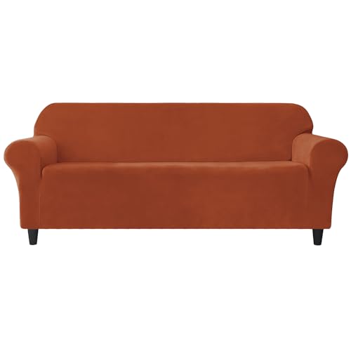 CPCPC Sofabezug, Samt-Sofabezug, Stretch-Schonbezug, Couch-Möbelschutz for Wohnzimmer, Grau, 2 Sitzer CPCPC Sofabezug, Samt-Sofabezug, Stretch-Schonbezug, Couch-Möbelschutz for Wohnzimmer, Grau, 2 Sitzer von CPCPC