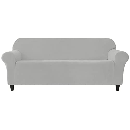 CPCPC Sofabezug, Stretch-Sofabezug aus Samt, Couchbezüge, Möbelschutz mit separaten Sitzkissen und Rückenlehnen, Blau, großes 4-Sitzer-Set, 9-teilig CPCPC Sofabezug, Stretch-Sofabezug aus Samt, Couchbezüge, Möbelschutz mit separaten Sitzkissen und Rückenlehnen, Blau, großes 4-Sitzer-Set, 9-teilig von CPCPC