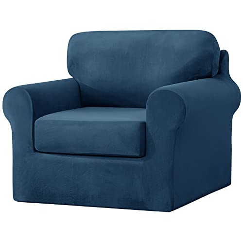 CPCPC Sofabezug, Stretch-Sofabezug aus Samt mit separaten Sitzkissen und Rückenlehnen, Couch-Schonbezug, Möbelschutz for 3-Sitzer-Sofa, Rosa, 7-teiliges Set CPCPC Sofabezug, Stretch-Sofabezug aus Samt mit separaten Sitzkissen und Rückenlehnen, Couch-Schonbezug, Möbelschutz for 3-Sitzer-Sofa, Rosa, 7-teiliges Set von CPCPC