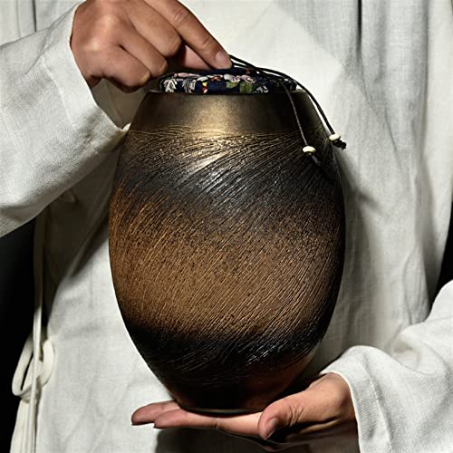 CPDDNGZMKK Gedenkstätten Für Haustiere Pet Urn for Dogs Cats Ashes Keepsake Memorial Box Funeral Set Burial Urns for Cremated Remains Ash Vial Adult Funeral Urn Pet Cat and Dog Urn 06169 Trauerbox(L) von CPDDNGZMKK