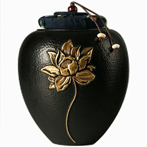 CPDDNGZMKK Gedenkstätten Für Haustiere Pet Urn for Dogs Cats Ashes Keepsake Memorial Box Funeral Set Burial Urns for Cremated Remains Ash Vial Adult Funeral Urn Pet Cat and Dog Urn 1045 Trauerbox(A) von CPDDNGZMKK