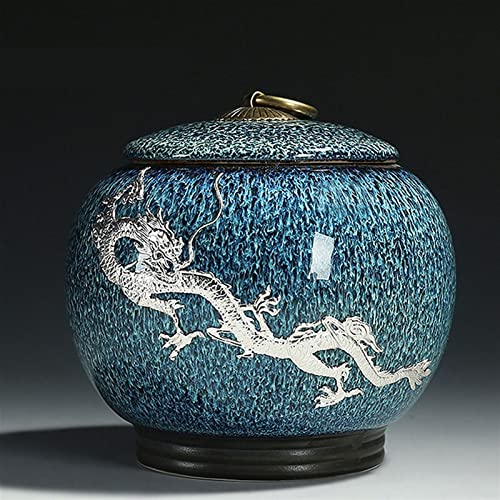 CPDDNGZMKK Gedenkstätten Für Haustiere Pet Urn for Dogs Cats Ashes Keepsake Memorial Box Funeral Set Burial Urns for Cremated Remains Ash Vial Adult Funeral Urn Pet Cat and Dog Urn 3473 Trauerbox(14) von CPDDNGZMKK