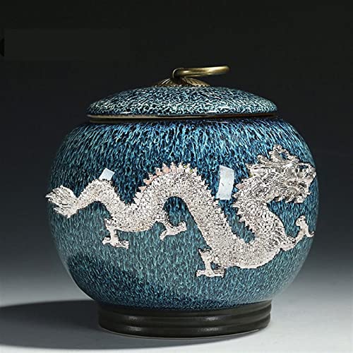 CPDDNGZMKK Gedenkstätten Für Haustiere Pet Urn for Dogs Cats Ashes Keepsake Memorial Box Funeral Set Burial Urns for Cremated Remains Ash Vial Adult Funeral Urn Pet Cat and Dog Urn 3473 Trauerbox(2) von CPDDNGZMKK