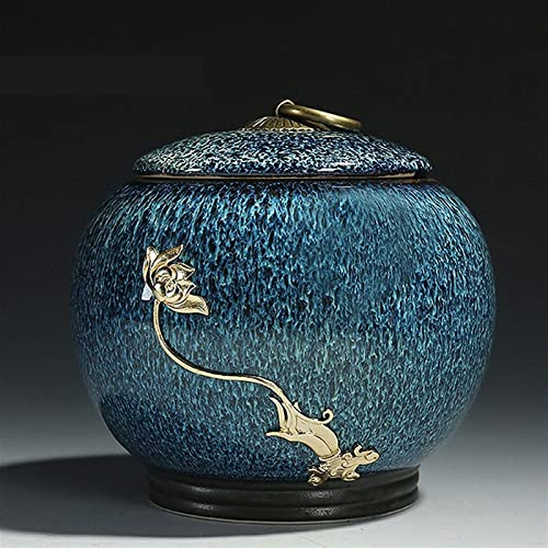 CPDDNGZMKK Gedenkstätten Für Haustiere Pet Urn for Dogs Cats Ashes Keepsake Memorial Box Funeral Set Burial Urns for Cremated Remains Ash Vial Adult Funeral Urn Pet Cat and Dog Urn 3473 Trauerbox(4) von CPDDNGZMKK