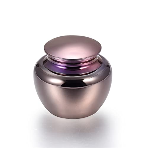 CPDDNGZMKK Gedenkstätten Für Haustiere Pure Handcraft Mini Urnen Für Die Einäscherung Von Haustieren Menschliches Denkmal Edelstahl Andenkenglas 41 * 41mm Trauerbox(3) von CPDDNGZMKK