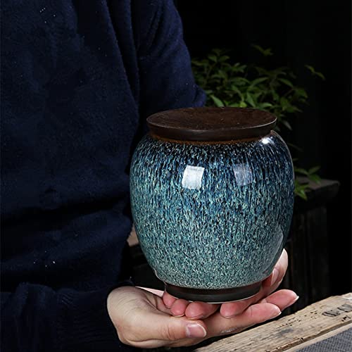 CPDDNGZMKK Gedenkstätten Für Haustiere Tierurne Bestattungsurne Feuerbestattungsurnen Für Menschliche Asche Großes Haustier Für Bestattungsurnen Nische Columbarium Trauerbox(Green) von CPDDNGZMKK