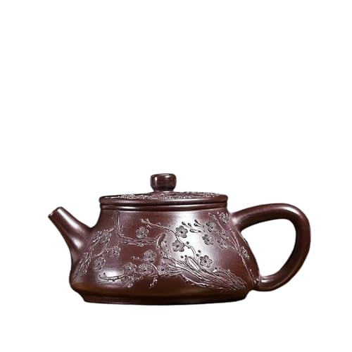 CPDDNGZMKK Teetassen-Sets Erz Lila Zhu Schlammkessel Mit Filter Zisha Teeset 90ml Ton Teekannen Handgemacht Pflaumenblüte Doppellinie Topf Roh Reise-Teeset CPDDNGZMKK Teetassen-Sets Erz Lila Zhu Schlammkessel Mit Filter Zisha Teeset 90ml Ton Teekannen Handgemacht Pflaumenblüte Doppellinie Topf Roh Reise-Teeset von CPDDNGZMKK