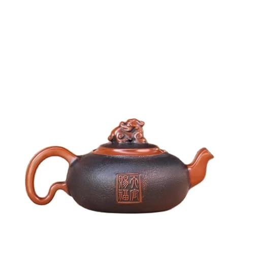 CPDDNGZMKK Teetassen-Sets Handgefertigte Meistertexturen Schnitzerei Füllung Teekanne Kung Fu Tee Set Trinkgeschirr Teezeremonie Reise-Teeset von CPDDNGZMKK