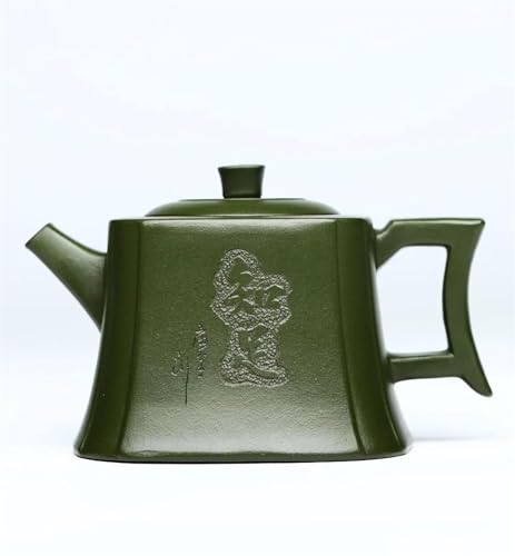 CPDDNGZMKK Teetassen-Sets Handgemachtes Haushalts-Kungfu-Teeset Teezeremonie Individuelle Geschenkverpackung Yixing-Teekanne Aus Rohem Erz Mungobohnenpaste Lila Ton 260 Ml Reise-Teeset von CPDDNGZMKK
