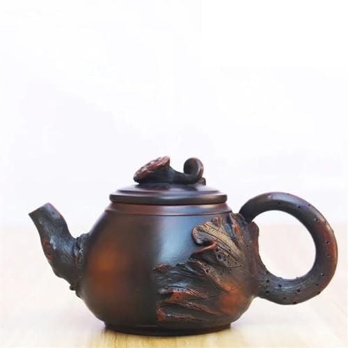 CPDDNGZMKK Teetassen-Sets Keramik-Kung-Fu-Set Trinkgeschirr Zeremonie 290 Ml Jianshui-Teekanne Aus Lila Ton Reiner Handgefertigter Lotus-Schnitzerei Reise-Teeset CPDDNGZMKK Teetassen-Sets Keramik-Kung-Fu-Set Trinkgeschirr Zeremonie 290 Ml Jianshui-Teekanne Aus Lila Ton Reiner Handgefertigter Lotus-Schnitzerei Reise-Teeset von CPDDNGZMKK