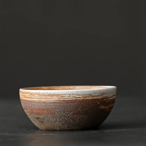 CPDDNGZMKK Teetassen-Sets Keramik-Kung-Fu-Teetasse Im Japanischen Stil Teeschale Bubble-Teetasse Handgefertigte Steinzeug-Teetasse In Schattenweiß Reise-Teeset(E) von CPDDNGZMKK