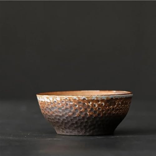 CPDDNGZMKK Teetassen-Sets Keramik-Kung-Fu-Teetasse Im Japanischen Stil Teeschale Bubble-Teetasse Handgefertigte Steinzeug-Teetasse In Schattenweiß Reise-Teeset(F) von CPDDNGZMKK