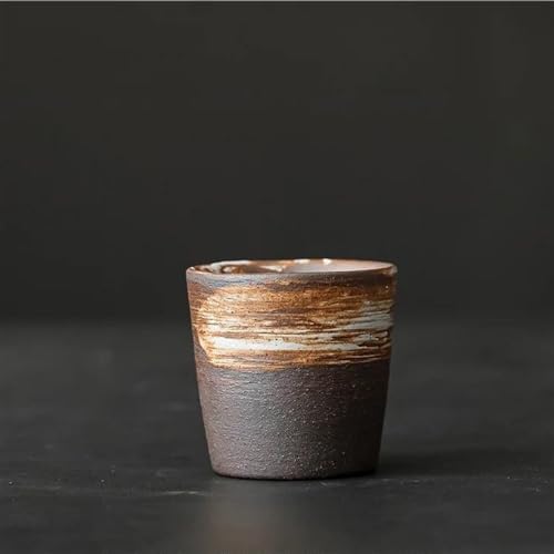 CPDDNGZMKK Teetassen-Sets Keramik-Kung-Fu-Teetasse Im Japanischen Stil Teeschale Bubble-Teetasse Handgefertigte Steinzeug-Teetasse In Schattenweiß Reise-Teeset(I) von CPDDNGZMKK