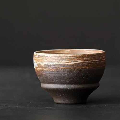 CPDDNGZMKK Teetassen-Sets Keramik-Kung-Fu-Teetasse Im Japanischen Stil Teeschale Bubble-Teetasse Handgefertigte Steinzeug-Teetasse In Schattenweiß Reise-Teeset(J) von CPDDNGZMKK