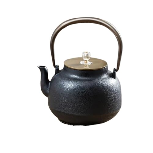 CPDDNGZMKK Teetassen-Sets Party Runde Herd Kochendem Tee Offenen Feuer Wasser Trennung Teetasse Tee-Set Zubehör Gusseisen Teekanne Camping Reise-Teeset(Type-E) von CPDDNGZMKK