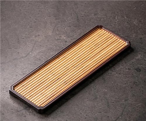 CPDDNGZMKK Teetassen-Sets Teetablett Im Japanischen Stil Kung Fu Tee Zubehör Umwelt Natur Teebrett Teekanne Basteltablett Reise-Teeset(30x10x1.2cm) von CPDDNGZMKK