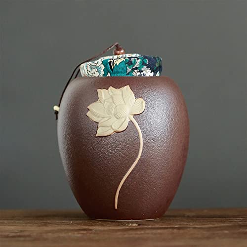 Gedenkstätten Für Haustiere Pet Urn For Dogs Cats Ashes Keepsake Memorial Box Funeral Set Burial Urns For Cremated Remains Ash Vial Adult Funeral Urn Pet Cat And Dog Urn 01163 Trauerbox(Brown) von CPDDNGZMKK