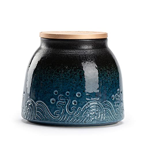 Gedenkstätten Für Haustiere Pet Urn For Dogs Cats Ashes Keepsake Memorial Box Funeral Set Burial Urns For Cremated Remains Ash Vial Adult Funeral Urn Pet Cat And Dog Urn 01701 Trauerbox(Blue) von CPDDNGZMKK