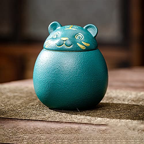 Gedenkstätten Für Haustiere Pet Urn For Dogs Cats Ashes Keepsake Memorial Box Funeral Set Burial Urns For Cremated Remains Ash Vial Adult Funeral Urn Pet Cat And Dog Urn 15123 Trauerbox(Green) von CPDDNGZMKK