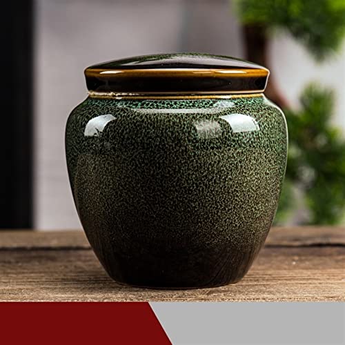 Gedenkstätten Für Haustiere Pet Urn For Dogs Cats Ashes Keepsake Memorial Box Funeral Set Burial Urns For Cremated Remains Ash Vial Adult Funeral Urn Pet Cat And Dog Urn 15402 Trauerbox(Green) von CPDDNGZMKK
