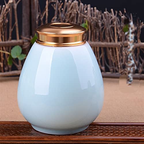 Gedenkstätten Für Haustiere Pet Urn For Dogs Cats Ashes Keepsake Memorial Box Funeral Set Burial Urns For Cremated Remains Ash Vial Adult Funeral Urn Pet Cat And Dog Urn 21004 Trauerbox(Blue) von CPDDNGZMKK