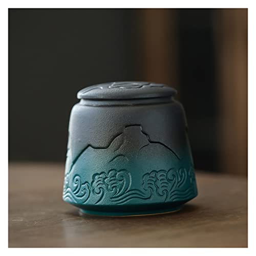 Gedenkstätten Für Haustiere Pet Urn For Dogs Cats Ashes Keepsake Memorial Box Funeral Set Burial Urns For Cremated Remains Ash Vial Adult Funeral Urn Pet Cat And Dog Urn 40747 Trauerbox(Green) von CPDDNGZMKK