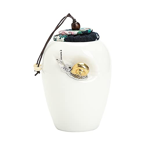 Gedenkstätten Für Haustiere Pet Urn For Dogs Cats Ashes Keepsake Memorial Box Funeral Set Burial Urns For Cremated Remains Ash Vial Adult Funeral Urn Pet Cat And Dog Urn 49792 Trauerbox(White) von CPDDNGZMKK
