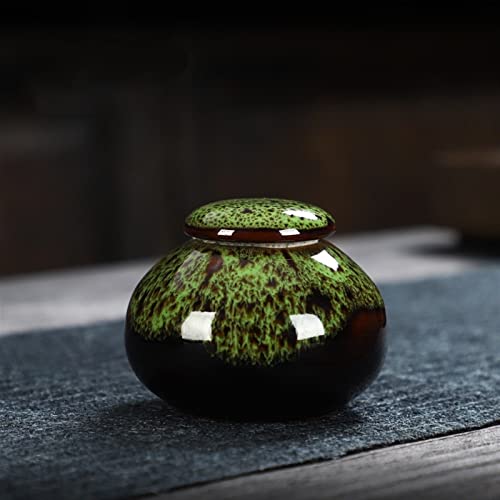 Gedenkstätten Für Haustiere Pet Urn For Dogs Cats Ashes Keepsake Memorial Box Funeral Set Burial Urns For Cremated Remains Ash Vial Adult Funeral Urn Pet Cat And Dog Urn 93058 Trauerbox(Green) von CPDDNGZMKK