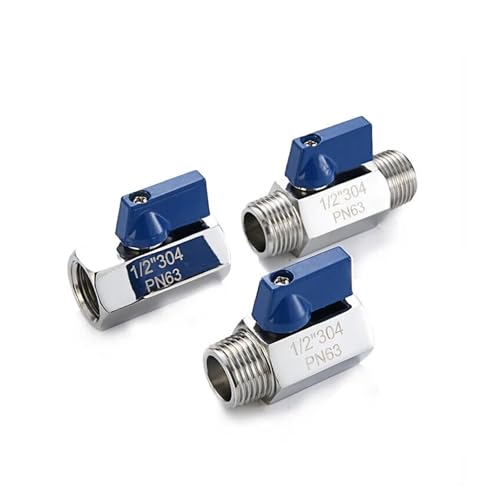 1/8" 1/4" 3/8" 1/2" 3/4" 1" Weiblich Männlich Edelstahl for Wege-Kugelhahn(Male-male,0.25 Inch) von CPDHJMZO