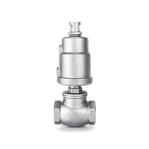 CPDHJMZO 1-1/2" 2" 2-1/2" BSPT Pneumatisch betätigtes Wasserabsperrventil aus 304 Edelstahl for Wäschetrockner(Normally Close-Stainless,2 Inch) von CPDHJMZO