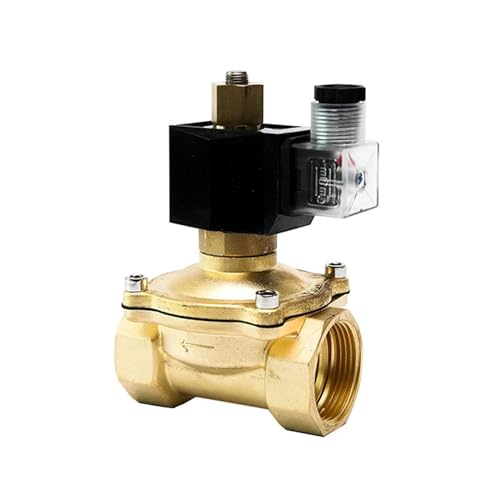 CPDHJMZO 1-1/4 "wasserdichtes Messing-Magnetventil 220 V 24 V 12 V 220 V 110 V Schließer-Magnetventil(BSP-120VAC-EPDM-SEAL) von CPDHJMZO
