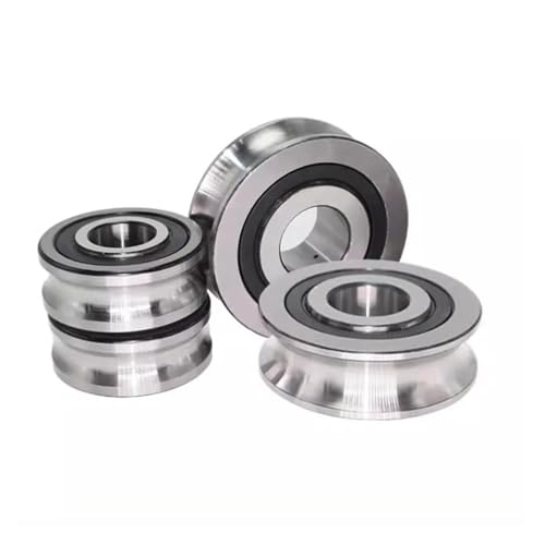 CPDHJMZO 10 STÜCKE Richt Gemischt Rad Über Linie mit Nut Lager 6201 12X32X10 MM Pulley U Nut Typ(V6201-2-1) von CPDHJMZO