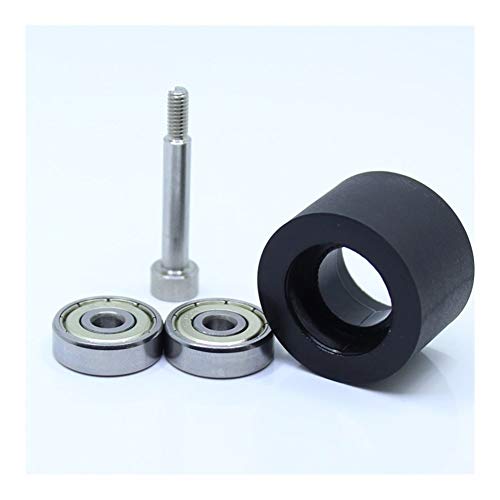 CPDHJMZO Antriebsprodukte PU 635 Lager for Schiebetüren 5x30x20mm mit schraubengetriebenem Rollenförderband Doppellager Verschleißfeste Führungsrad-Kugellager(2Pcs) von CPDHJMZO