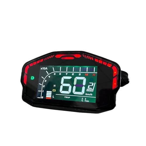 CPDHJMZO DKD LCD-Tachometeranzeige, einstellbar, ONE-LIN/CAN-Bus-Kommunikation for Fardriver-Controller(60v with Bracket) von CPDHJMZO