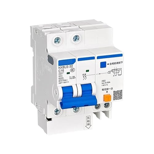 CPDHJMZO Fehlerstrom-Schutzschalter;NXBLE-32H 2P D6 100mA 10kA von CPDHJMZO