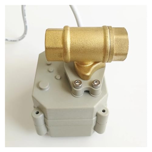 TF25-B2-A BSP/NPT 1" Messing-Motorventil DC12V / DC24V 2/3/5/7 Drähte DN25 Elektrischer motorisierter Kugelhahn(DC12-CR301) von CPDHJMZO