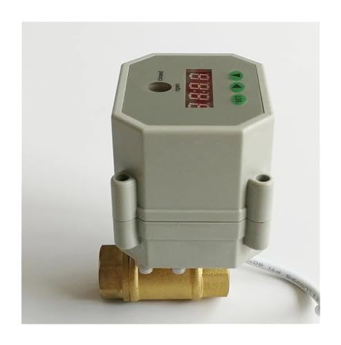 Tsai Fan Messing 2-Wege 1/4 Zoll Timergesteuerte motorisierte Kugelhähne for Klimaanlagen, Gartenbewässerung, AC/DC 9 V-24 V(Npt) von CPDHJMZO