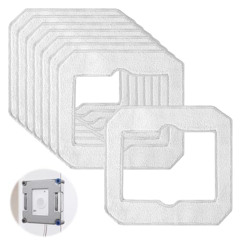 CPENG 8 Stück für ECOVACS Winbot Mini Familie, ECOVACS Fensterputzroboter Reinigungspad, Mikrofaser Reinigungspad für Ecovacs Winbot Mini, W-CC02-0012 Wischmop Ersatz CPENG 8 Stück für ECOVACS Winbot Mini Familie, ECOVACS Fensterputzroboter Reinigungspad, Mikrofaser Reinigungspad für Ecovacs Winbot Mini, W-CC02-0012 Wischmop Ersatz von CPENG