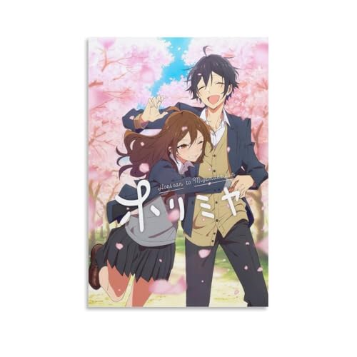 CPFSCWZP Hori-san to Miyamura-kun Beliebtes Anime- und wundervolles Anime-Leinwand-Poster, Wandkunst, dekoratives Gemälde, Schlafzimmer, Poster, 20 x 30 cm, ungerahmter Stil CPFSCWZP Hori-san to Miyamura-kun Beliebtes Anime- und wundervolles Anime-Leinwand-Poster, Wandkunst, dekoratives Gemälde, Schlafzimmer, Poster, 20 x 30 cm, ungerahmter Stil von CPFSCWZP