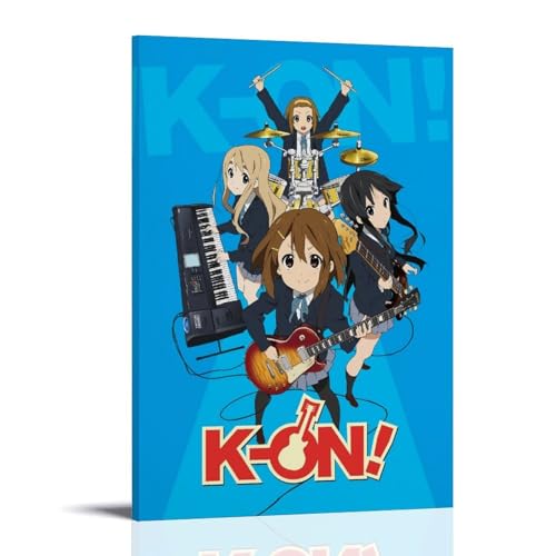 CPFSCWZP K-On! Beliebtes Anime-Poster auf Leinwand, Wandkunst, dekoratives Gemälde, Poster, 20 x 30 cm, Rahmenstil CPFSCWZP K-On! Beliebtes Anime-Poster auf Leinwand, Wandkunst, dekoratives Gemälde, Poster, 20 x 30 cm, Rahmenstil von CPFSCWZP