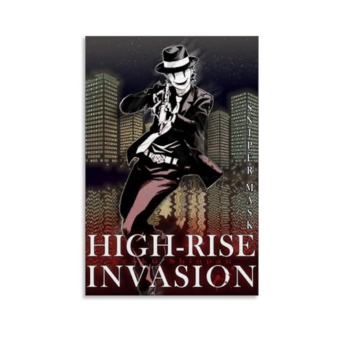 CPFSCWZP Leinwandposter, Motiv: Hochsitz-Invasion, beliebtes Anime-Motiv und wundervolle Anime, Wandkunst, dekoratives Gemälde, Schlafzimmer, 40 x 60 cm, ungerahmter Stil CPFSCWZP Leinwandposter, Motiv: Hochsitz-Invasion, beliebtes Anime-Motiv und wundervolle Anime, Wandkunst, dekoratives Gemälde, Schlafzimmer, 40 x 60 cm, ungerahmter Stil von CPFSCWZP