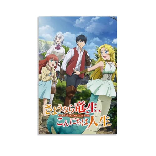 CPFSCWZP Leinwandposter "Goodbye, Dragon Life", beliebter Anime und wunderbarer Anime, Wandkunst, dekoratives Gemälde, Schlafzimmer, 50 x 75 cm, ungerahmter Stil CPFSCWZP Leinwandposter "Goodbye, Dragon Life", beliebter Anime und wunderbarer Anime, Wandkunst, dekoratives Gemälde, Schlafzimmer, 50 x 75 cm, ungerahmter Stil von CPFSCWZP