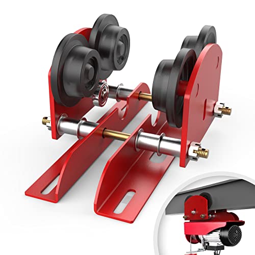 CPROSP 1/2 Tonnen manueller Rollwagen, elektrischer Hebebügel, 6,8–11 cm, 0,5 Tonnen 500 kg Schiebebalken, verstellbar, Balkenwagen, robuste Räder CPROSP 1/2 Tonnen manueller Rollwagen, elektrischer Hebebügel, 6,8–11 cm, 0,5 Tonnen 500 kg Schiebebalken, verstellbar, Balkenwagen, robuste Räder von CPROSP