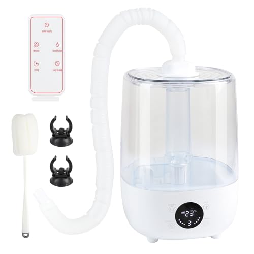CPROSP 4L Reptilien-Luftbefeuchter, Reptilien Luftbefeuchter mit Fernbedienung, Geräuschloser Nebler Terrarium, Smart Touch Reptilien Luftbefeuchter CPROSP 4L Reptilien-Luftbefeuchter, Reptilien Luftbefeuchter mit Fernbedienung, Geräuschloser Nebler Terrarium, Smart Touch Reptilien Luftbefeuchter von CPROSP