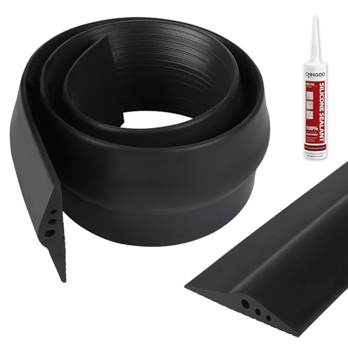 CPROSP Garagentor Wasserstop 2.5 M *78 mm mit Kleber, Höhe 14 mm, Garagentor Dichtung, Garagentor Abdichtung Boden, Schwellendichtung Wasserdicht, Garagentorschweller für Garagen, Lagern, Werkstätten CPROSP Garagentor Wasserstop 2.5 M *78 mm mit Kleber, Höhe 14 mm, Garagentor Dichtung, Garagentor Abdichtung Boden, Schwellendichtung Wasserdicht, Garagentorschweller für Garagen, Lagern, Werkstätten von CPROSP