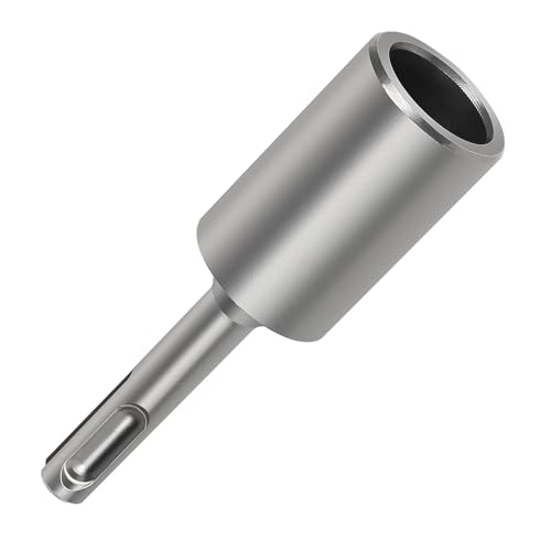 CPROSP SDS PLUS Erdnageleintreiber zum Einstecken von Erdungsstäbe Innen Ø 20,5 mm x Außen Ø 28mm x 100mm Länge CPROSP SDS PLUS Erdnageleintreiber zum Einstecken von Erdungsstäbe Innen Ø 20,5 mm x Außen Ø 28mm x 100mm Länge von CPROSP