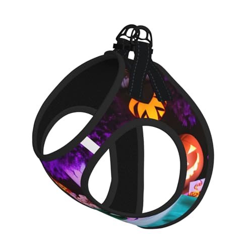 L Haustier-Leine, Weste und Hundegeschirr, klein, für Halloween, Karneval, Party, bedruckt, mit Schnalle, Hundebegleiter, Outdoor-Reisen L Haustier-Leine, Weste und Hundegeschirr, klein, für Halloween, Karneval, Party, bedruckt, mit Schnalle, Hundebegleiter, Outdoor-Reisen von CPyuqw