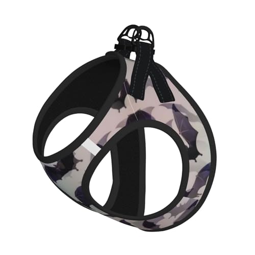 L Haustier-Leine, Weste und Hundegeschirr, kleine Größe, Halloween-Fledermäuse, grauer Druck, Leinen-Set mit Schnalle, Hundebegleiter, Outdoor-Reisen L Haustier-Leine, Weste und Hundegeschirr, kleine Größe, Halloween-Fledermäuse, grauer Druck, Leinen-Set mit Schnalle, Hundebegleiter, Outdoor-Reisen von CPyuqw